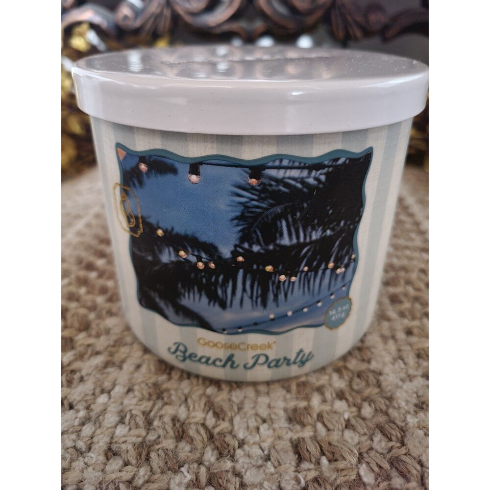 Goose Creek Beach Party 3-Wick Candle